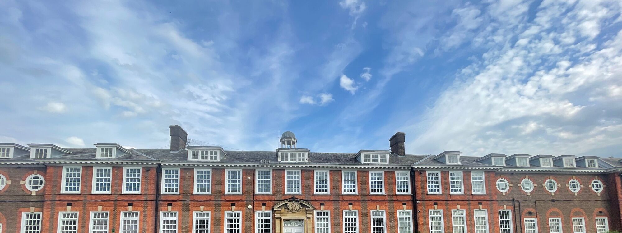 Front exterior of Watford Grammar School for Boys 2023